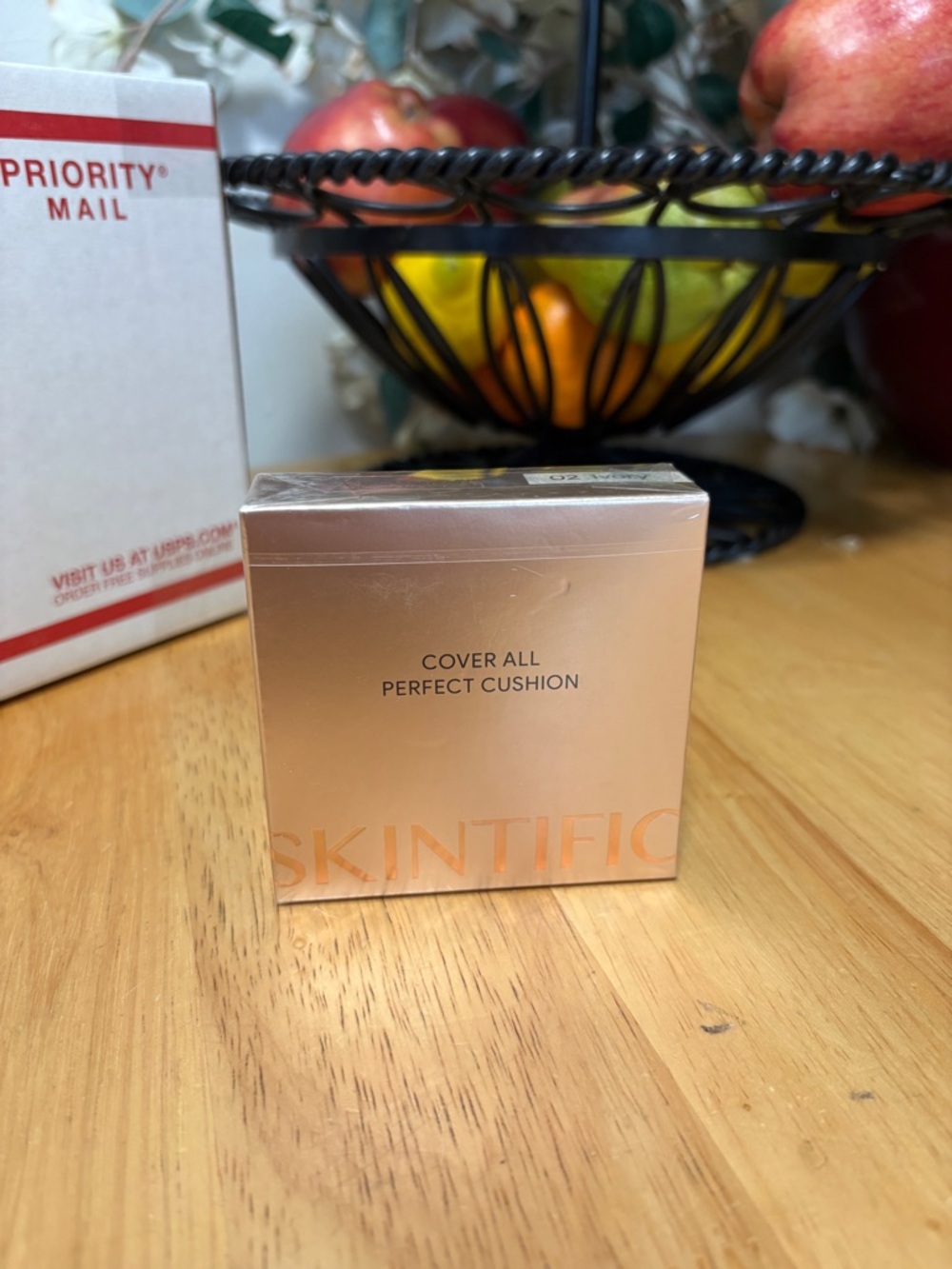 Skintific Cover All Perfect Cushion Foundation in 02 Ivory, 0.37oz, SEALED, New